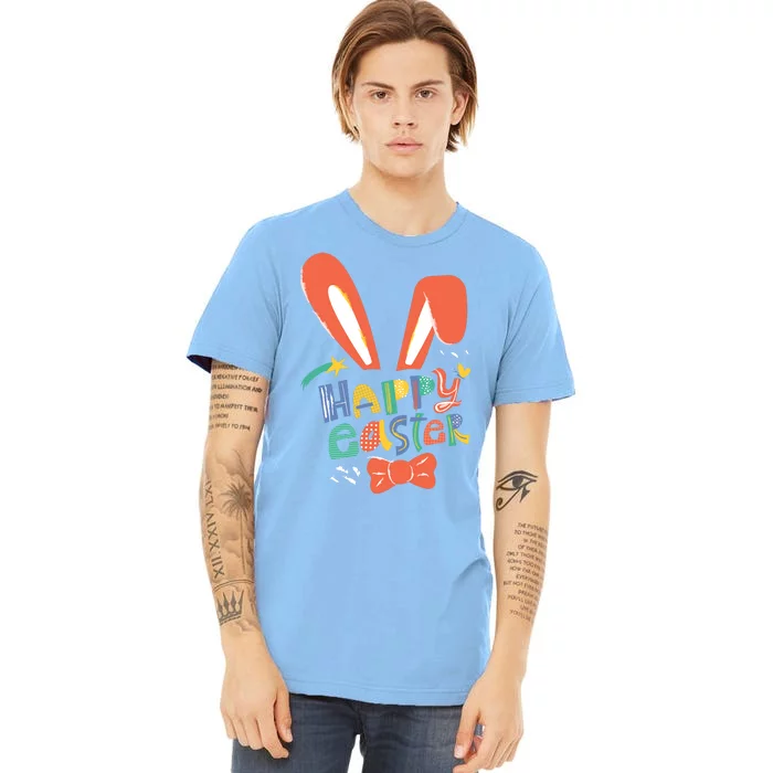 Happy Easter Bow Premium T-Shirt