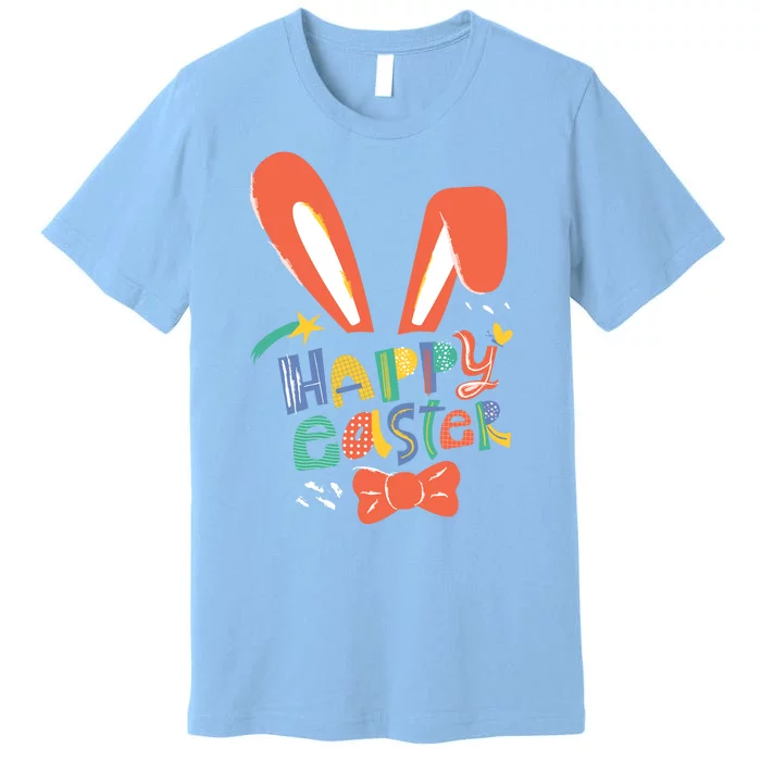 Happy Easter Bow Premium T-Shirt