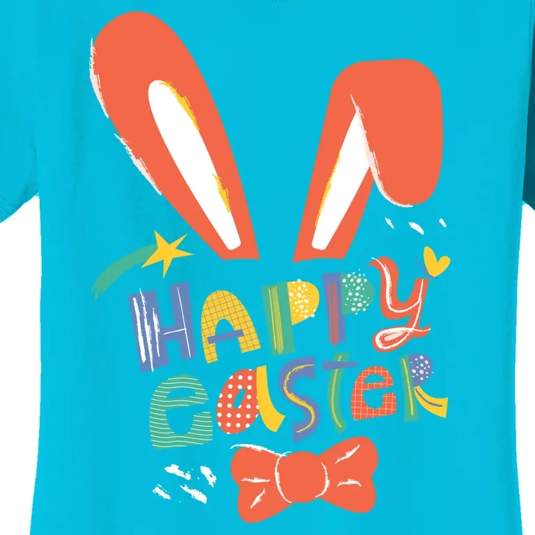 Happy Easter Bow Women's T-Shirt