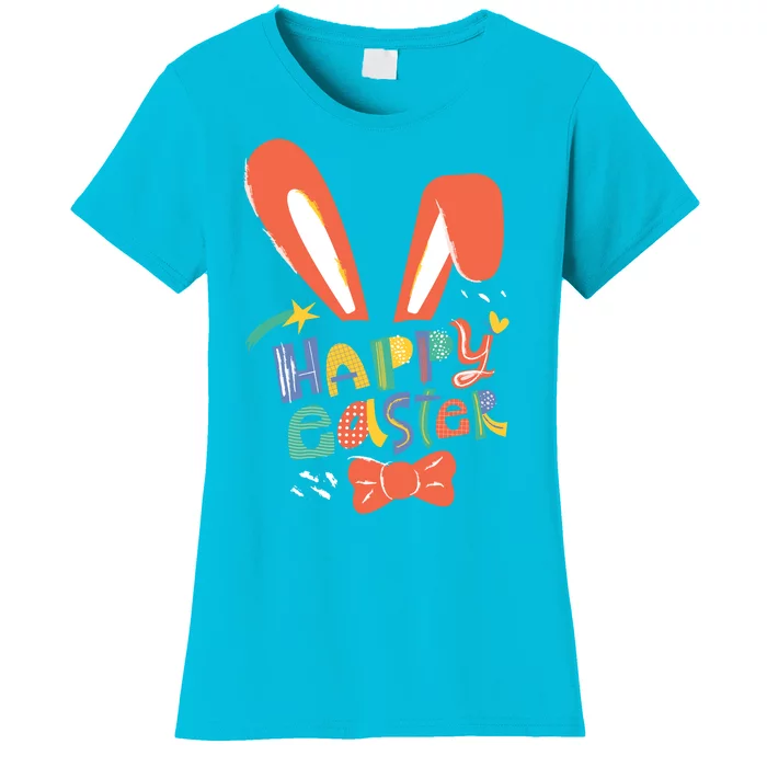 Happy Easter Bow Women's T-Shirt