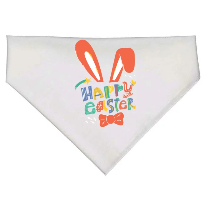 Happy Easter Bow USA-Made Doggie Bandana