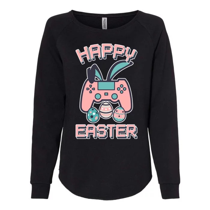 Happy Easter Bunny Game Controller Womens California Wash Sweatshirt