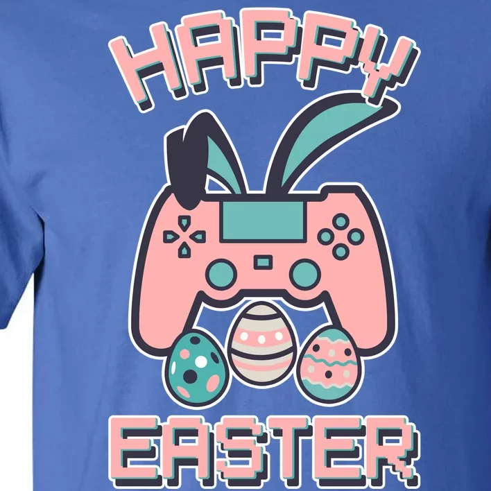 Happy Easter Bunny Game Controller Tall T-Shirt