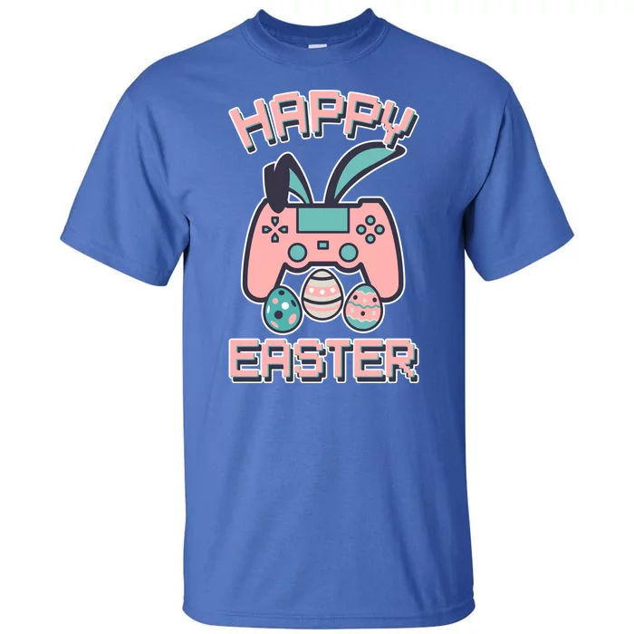 Happy Easter Bunny Game Controller Tall T-Shirt