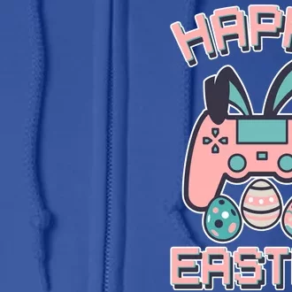 Happy Easter Bunny Game Controller Full Zip Hoodie