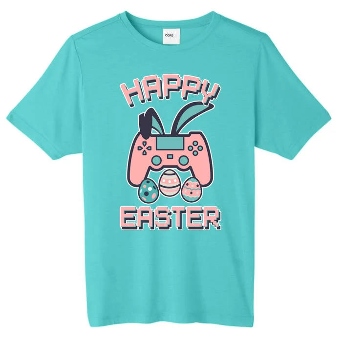 Happy Easter Bunny Game Controller ChromaSoft Performance T-Shirt