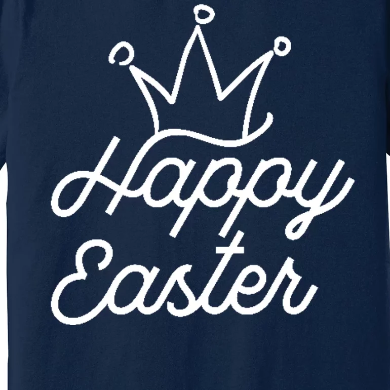 Happy Easter Crown Premium T-Shirt