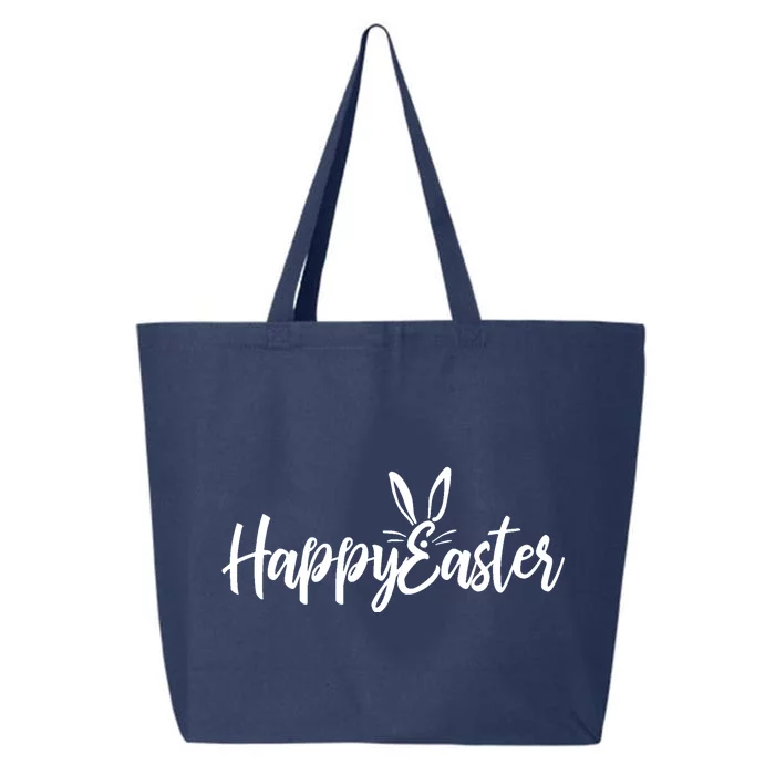 Happy Easter Cursive Signature 25L Jumbo Tote