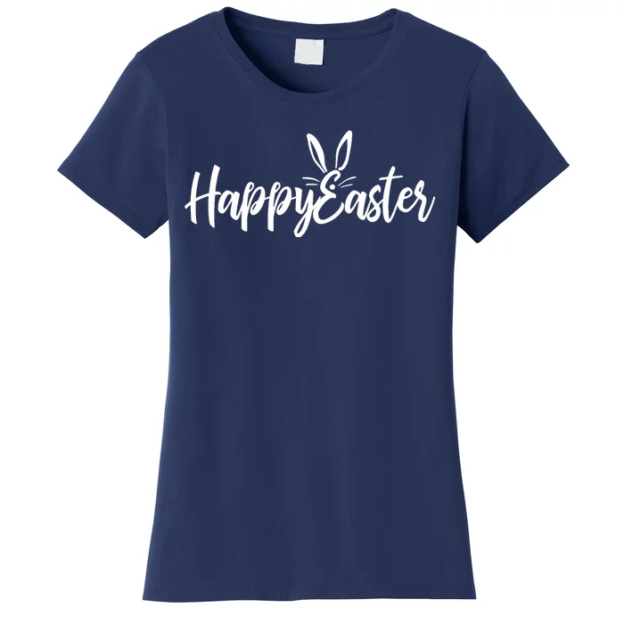 Happy Easter Cursive Signature Women's T-Shirt