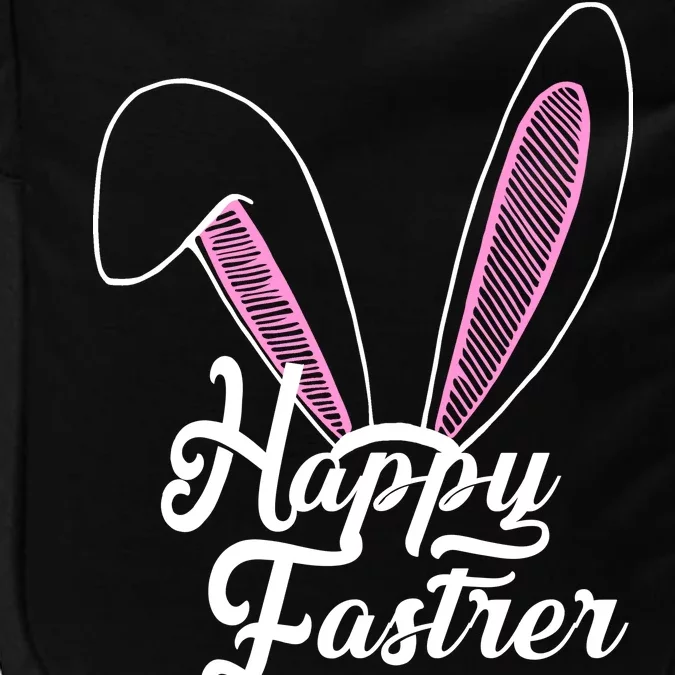 Happy Easter Cute Bunny Ears Impact Tech Backpack