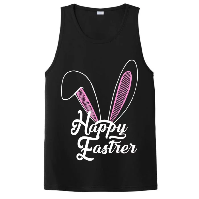 Happy Easter Cute Bunny Ears Performance Tank