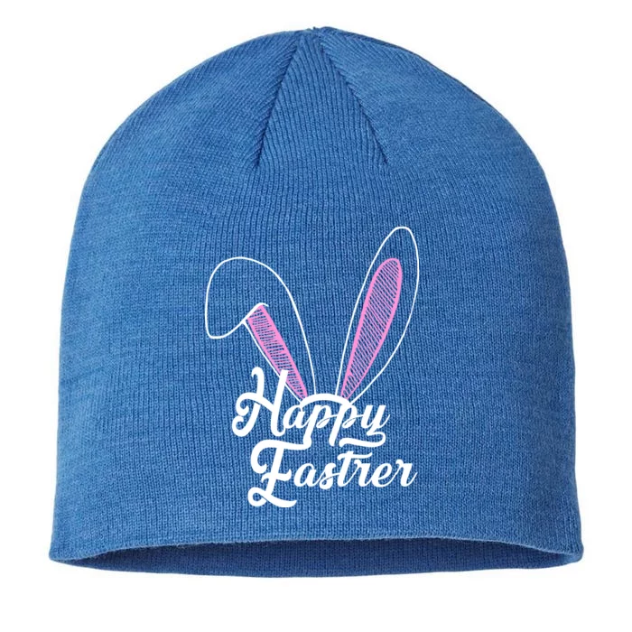 Happy Easter Cute Bunny Ears 8 1/2in Sustainable Knit Beanie