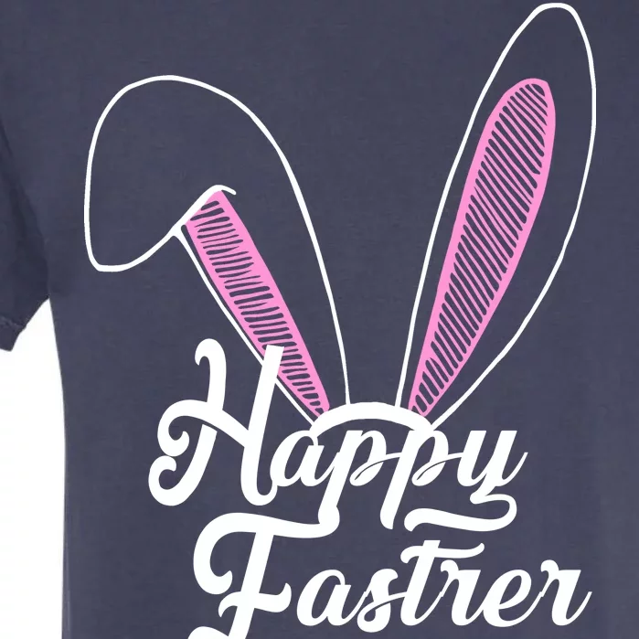 Happy Easter Cute Bunny Ears Garment-Dyed Heavyweight T-Shirt