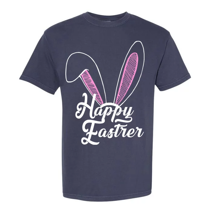 Happy Easter Cute Bunny Ears Garment-Dyed Heavyweight T-Shirt