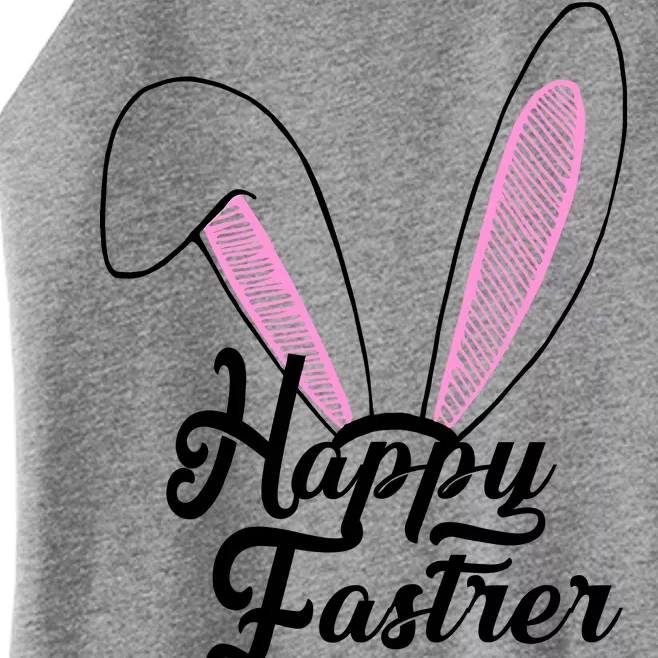 Happy Easter Cute Bunny Ears Women’s Perfect Tri Rocker Tank