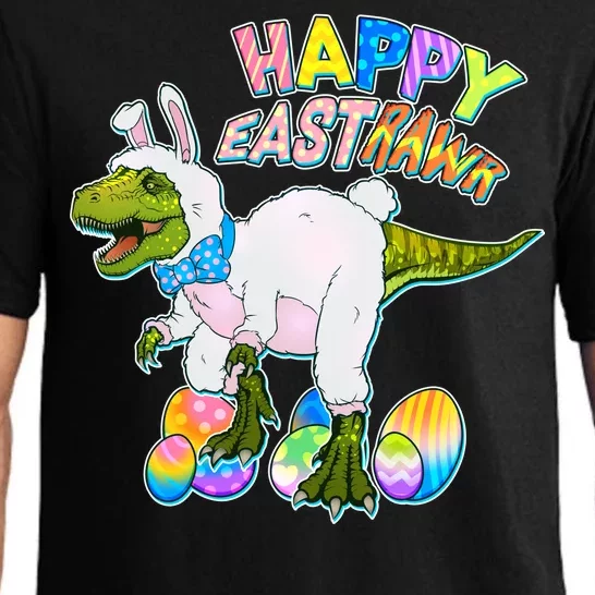 Happy Easter EastRawr T-Rex Pajama Set