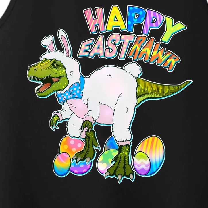 Happy Easter EastRawr T-Rex Performance Tank