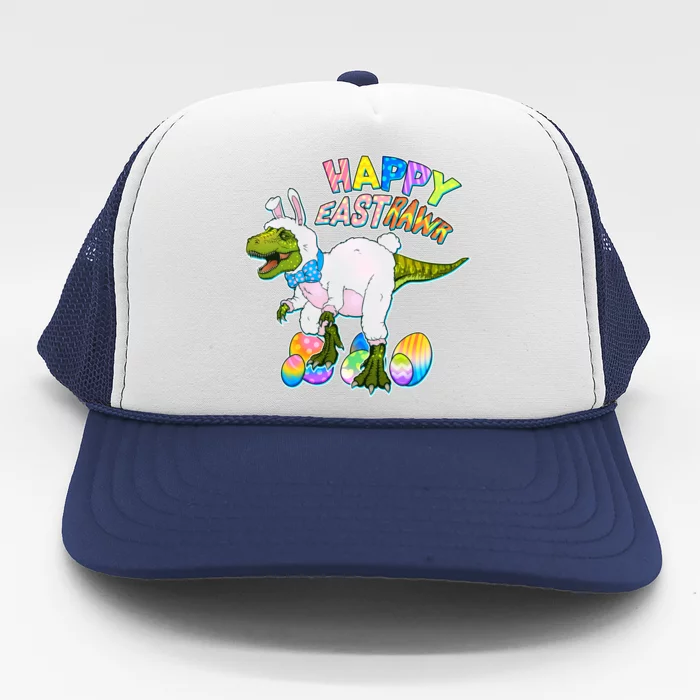 Happy Easter EastRawr T-Rex Trucker Hat