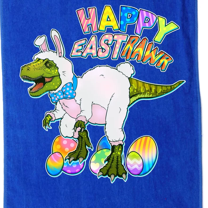 Happy Easter EastRawr T-Rex Platinum Collection Golf Towel