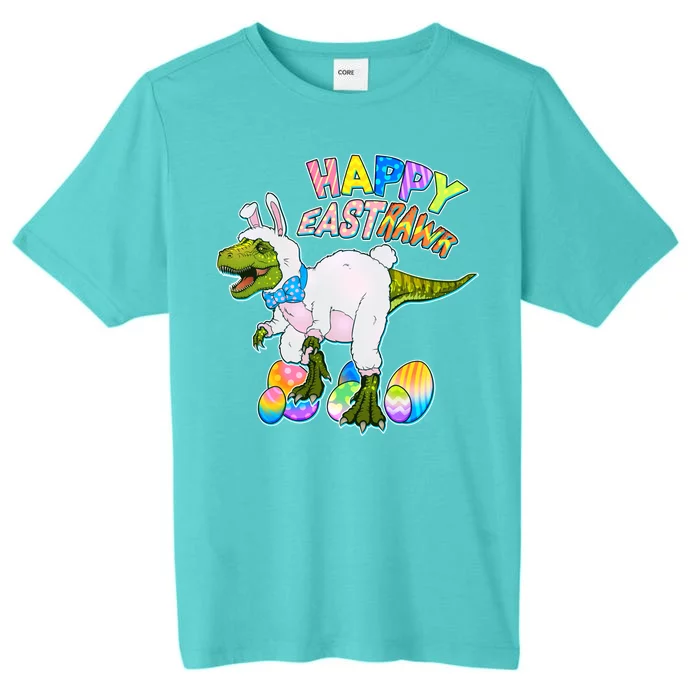 Happy Easter EastRawr T-Rex ChromaSoft Performance T-Shirt