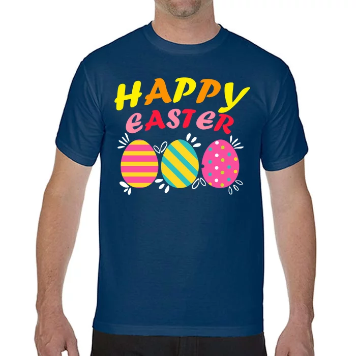 Happy Easter Eggs Comfort Colors T-Shirt