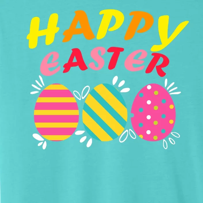 Happy Easter Eggs ChromaSoft Performance T-Shirt