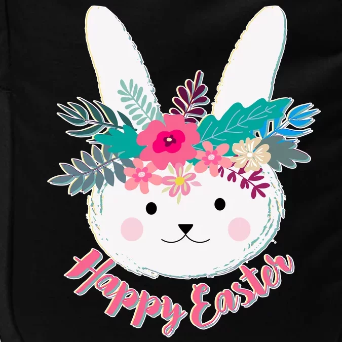 Happy Easter Flower Bunny Impact Tech Backpack