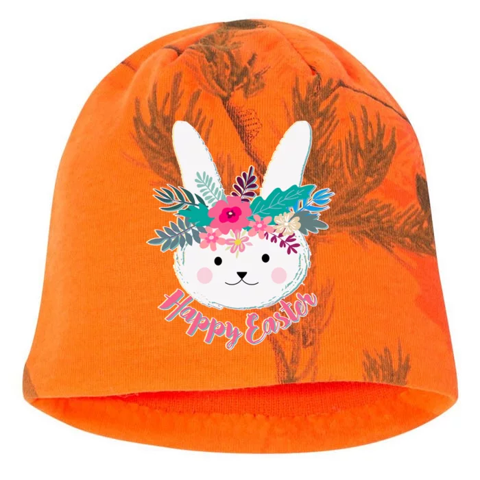 Happy Easter Flower Bunny Kati - Camo Knit Beanie