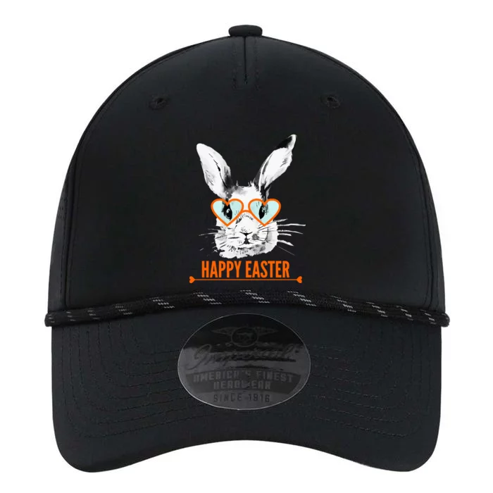 Happy Easter Hipster Bunny Rabbit Performance The Dyno Cap