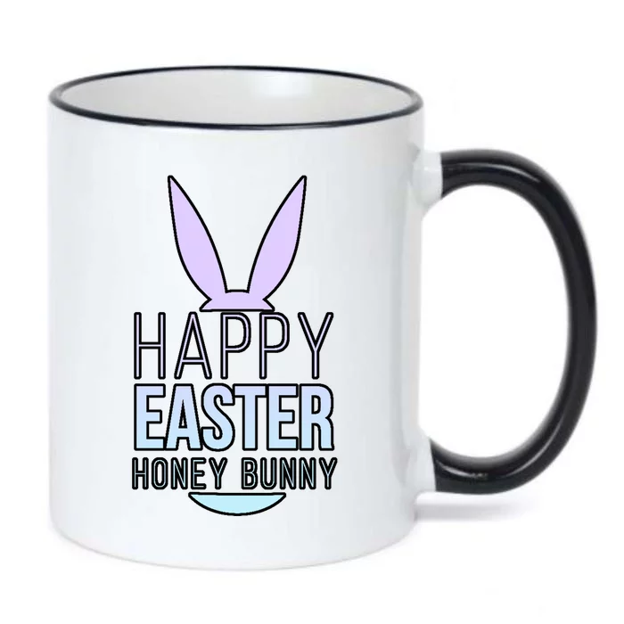 Happy Easter Honey Bunny Black Color Changing Mug