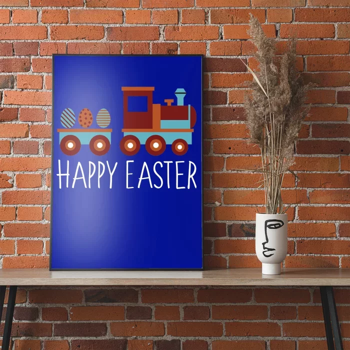 Happy Easter Train Poster