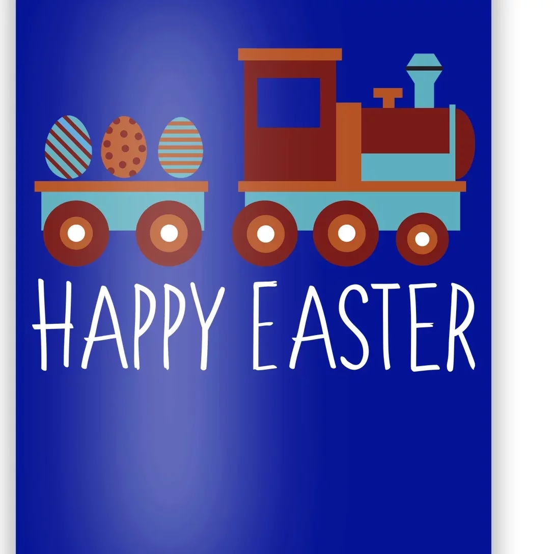 Happy Easter Train Poster