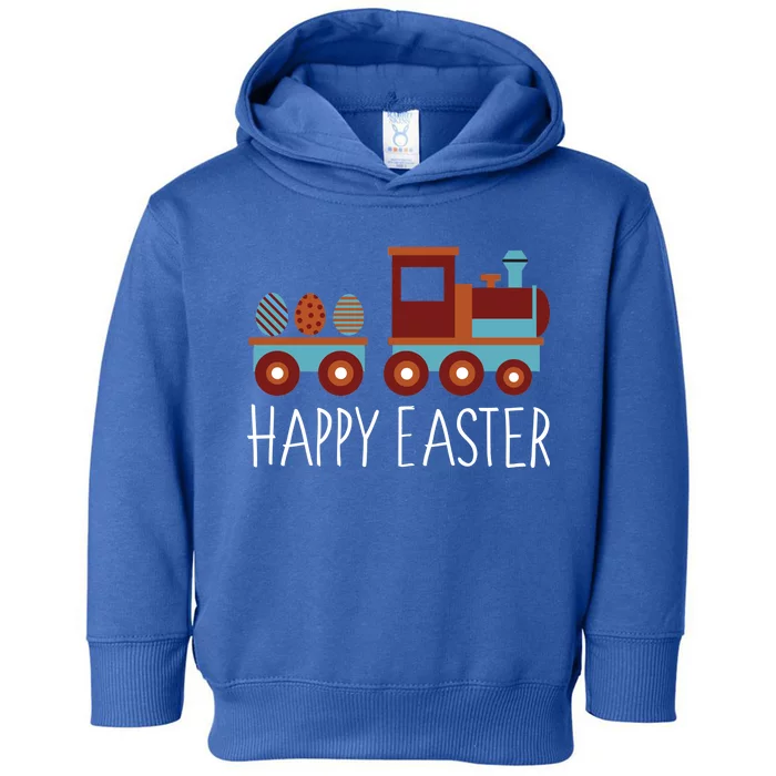 Happy Easter Train Toddler Hoodie