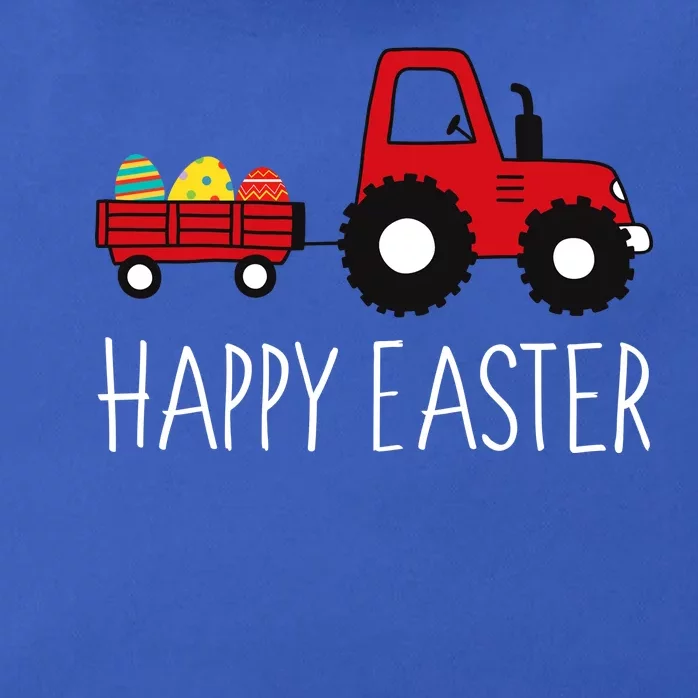 Happy Easter Truck Zip Tote Bag