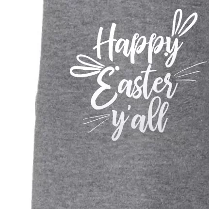 Happy Easter Y'all Bunny Ears Doggie 3-End Fleece Hoodie