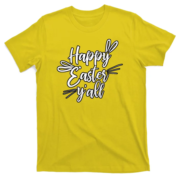 Happy Easter Y'all Bunny Ears T-Shirt