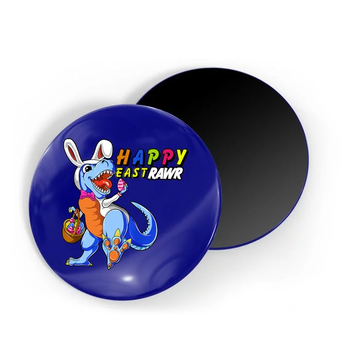 Happy EastRawar T-Rex Dino Easter Eggs Magnet