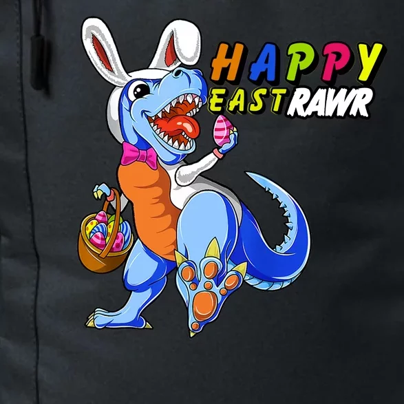 Happy EastRawar T-Rex Dino Easter Eggs Daily Commute Backpack