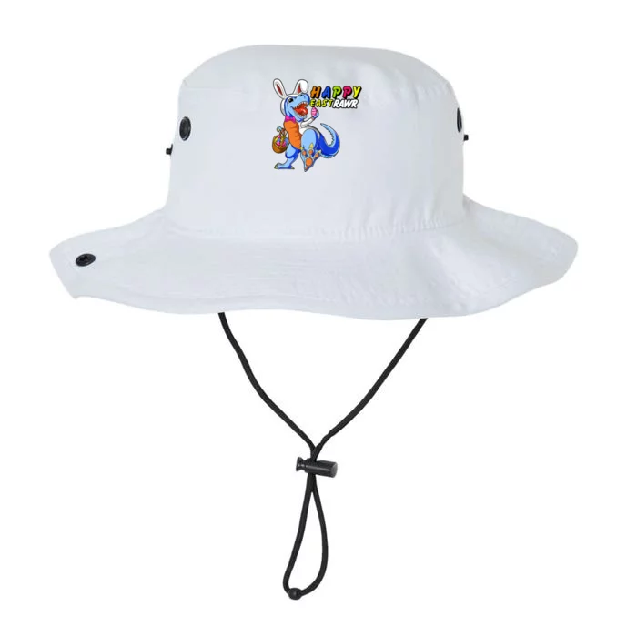 Happy EastRawar T-Rex Dino Easter Eggs Legacy Cool Fit Booney Bucket Hat