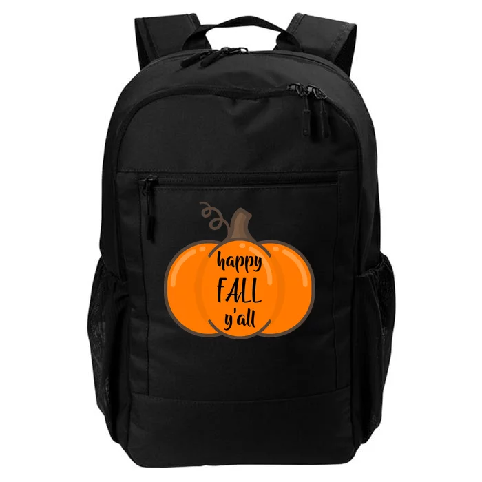 Happy Fall Y'all Pumpkin Daily Commute Backpack