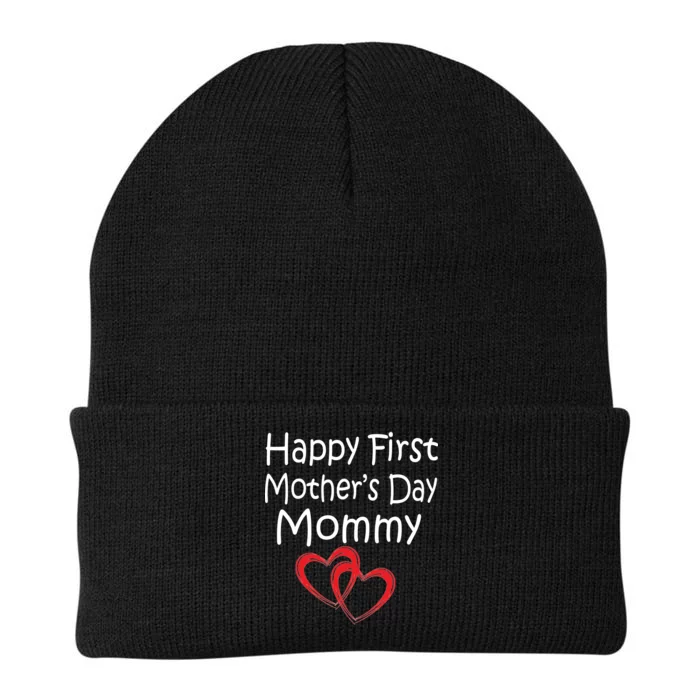 Happy First Mother's Day Mommy Knit Cap Winter Beanie