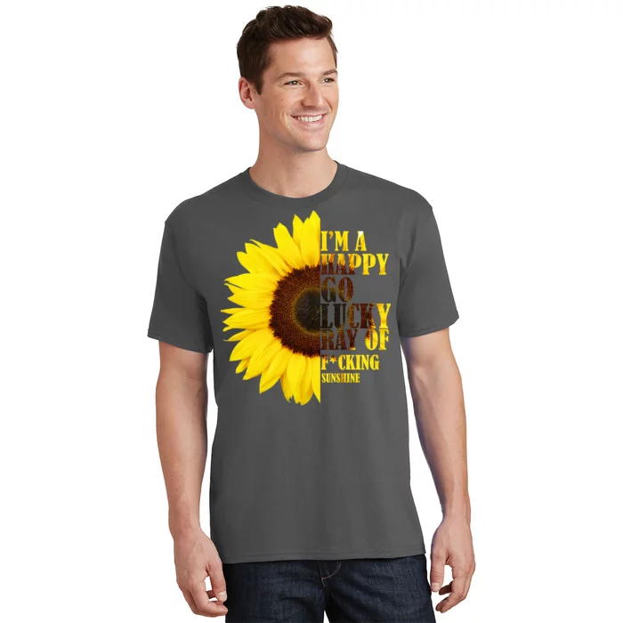 Happy Go Lucky Ray Of Sunshine T-Shirt