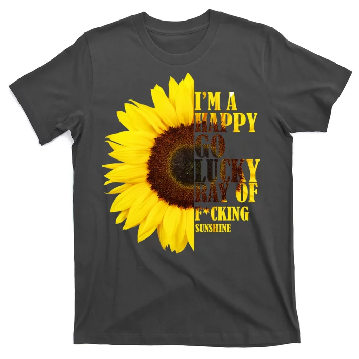 Happy Go Lucky Ray Of Sunshine T-Shirt