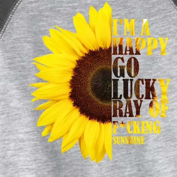 Happy Go Lucky Ray Of Sunshine Toddler Fine Jersey T-Shirt