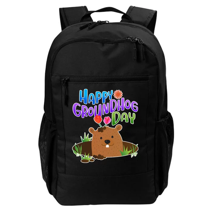 Happy Groundhog Day Daily Commute Backpack