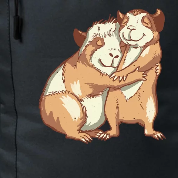 Happy Guinea Pigs Hugging Daily Commute Backpack