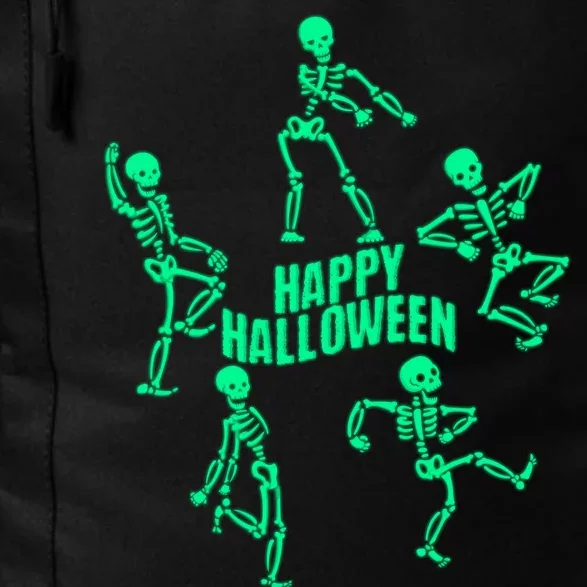 Happy Halloween Dancing Skeletons Daily Commute Backpack