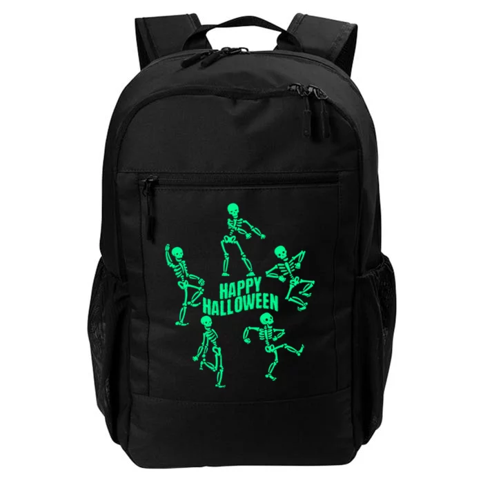 Happy Halloween Dancing Skeletons Daily Commute Backpack