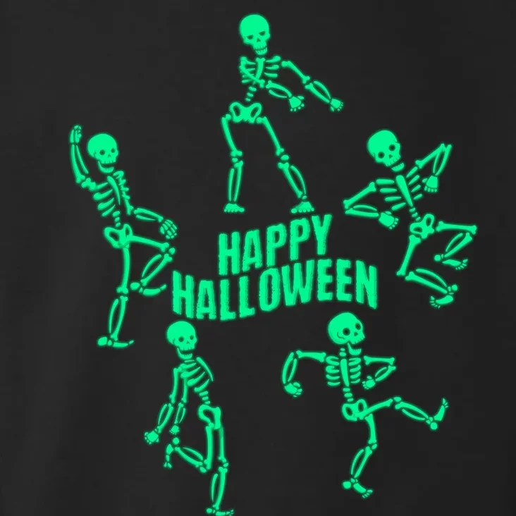 Happy Halloween Dancing Skeletons Toddler Hoodie