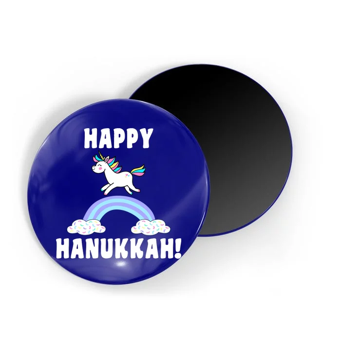 Happy Hanukkah Magic Unicorn Magnet